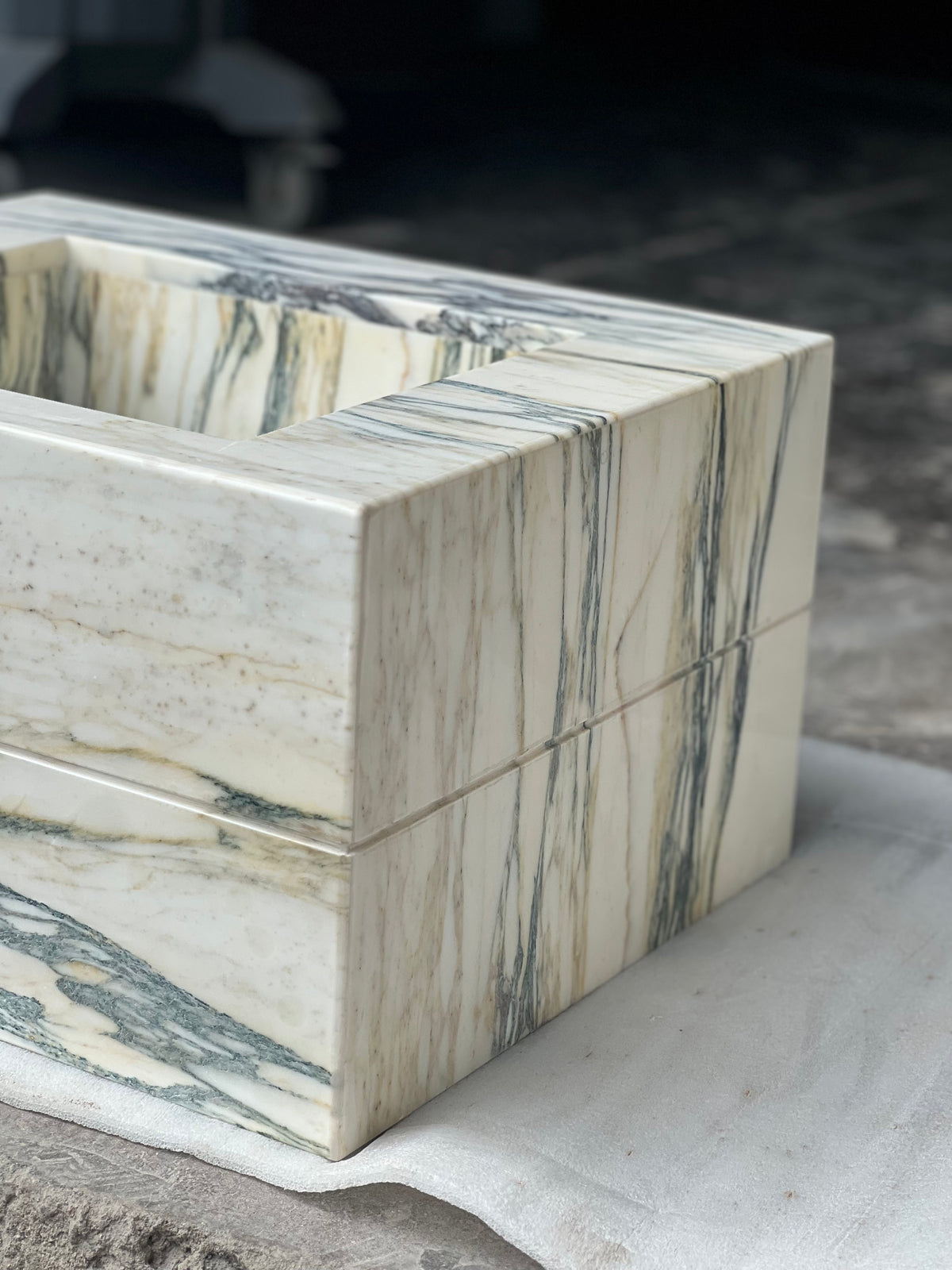 wall mount marble sink